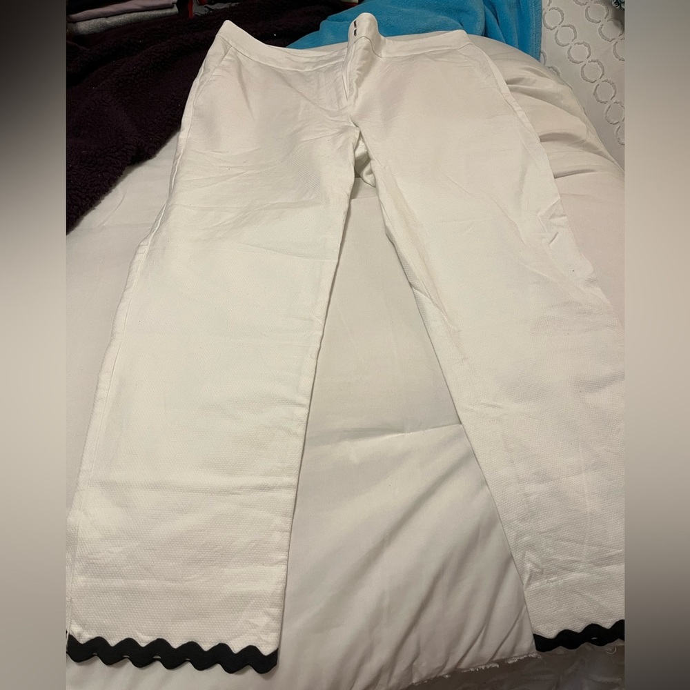 Talbots slim crop
